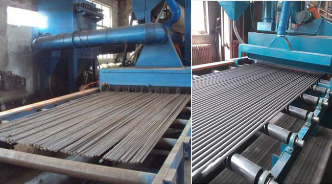 線材拋丸機(jī)，清理機(jī)器圖